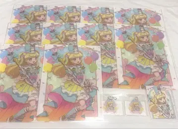 프리파라 마루쿠지 유이 아크릴 키링 브로마이드 클리어 파일