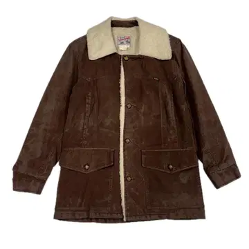 USA제 80-90s Lee 스톰 라이더 보아 런치 코트 XL 상당