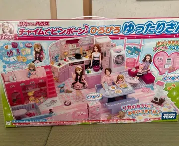 리카짱 하우스 초인종으로 띵동 넓고 여유로운 씨 인형, 잡화 등