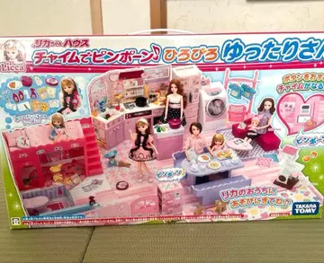 리카짱 하우스 초인종으로 띵동 넓고 여유로운 씨 인형, 잡화 등