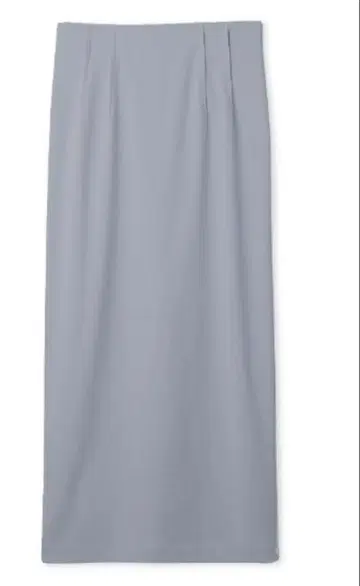 frayid 더블 새틴 스트레이트 스커트