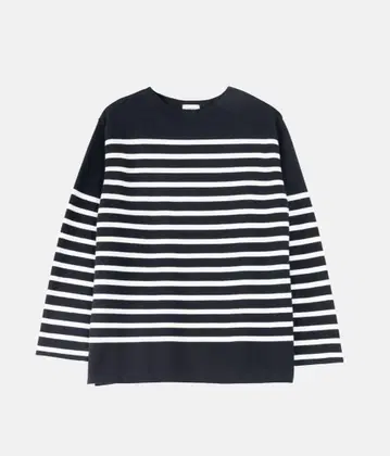 LIFiLL 바스크 보더 셔츠