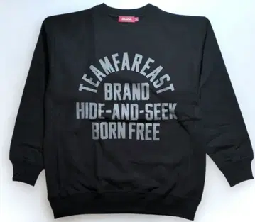 H&S 크루넥 맨투맨 BLACK XL 미사용 하이드&시크