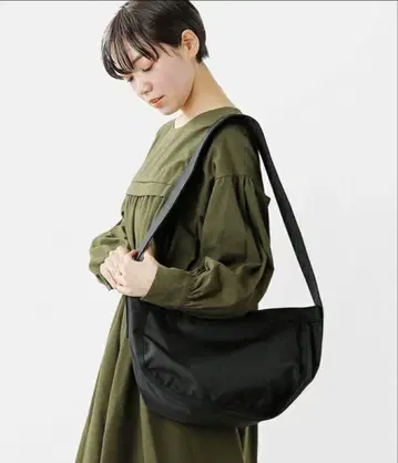 MARINEDAY 마린디 숄더백 블랙 나일론 블랙