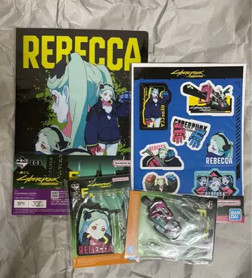 제일복권 미개봉 새상품 사이버펑크 엣지러너 D, E, F상 세트 레베카