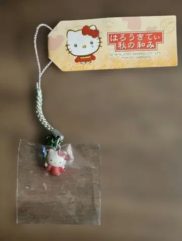 헬로키티 HELLO KITTY 키티 족쇄 스트랩 가을의 편안함