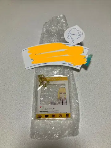 리하라 히나리 Vtuber 아크릴 키링 친필 사인 친필 메시지