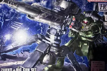 HG 1/144 양산형 자쿠 + 빅 건 (건담 썬더볼트 판)