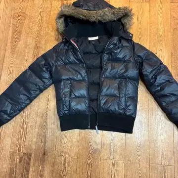 타미힐피거 걸 후드 부착 다운 자켓 S 사이즈
