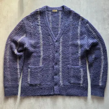 YSTRDY'S TMRRW MOHAIR STRIPE CARDIGAN