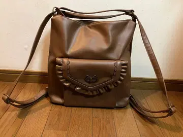 엑시즈팜 백팩 브라운