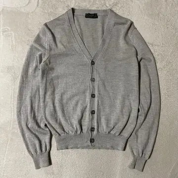 ZANONE 자노네 울 가디건 48/L 그레이 새상품급 이탈리아제