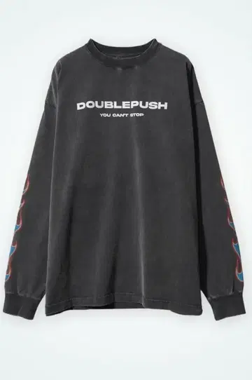 TAIN DOUBLE PUSH 롱 슬리브 티셔츠