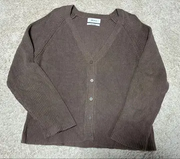 미라 오웬 린넨 코튼 가디건 두꺼운 소재 프리