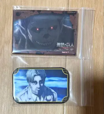 진격의 거인 지크 수의 거인 스퀘어 캔뱃지