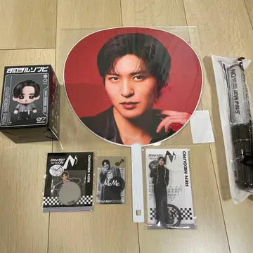 SnowMan ON 굿즈 메구로 렌 응원봉 소프트 비닐 부채