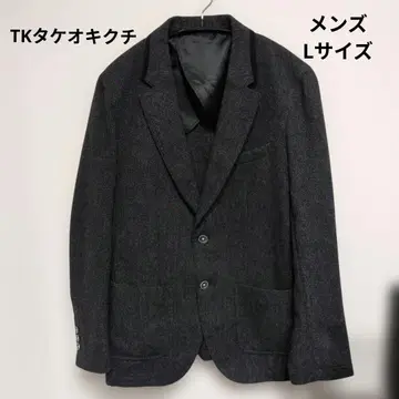 tk 다케오 키쿠치 남성용 자켓 테일러드 트위드 L 사이즈