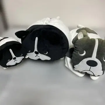 브루통 중형 그레이 화이트 블랙