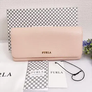 FURLA 핑크 장지갑