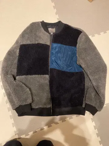 ASOS 보아 자켓 사이즈 XL 그레이