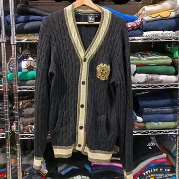 LRG 코튼 니트 가디건