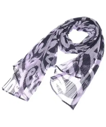 플리츠 플리즈 스톨 여성용