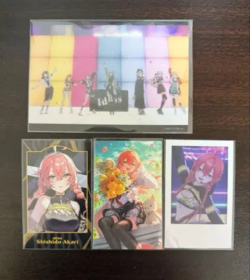 idios 시시도 아카리 폴라로이드풍 카드