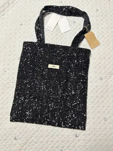 스픽앤스팬 Uhr 우어 스팽글 토트백 블랙