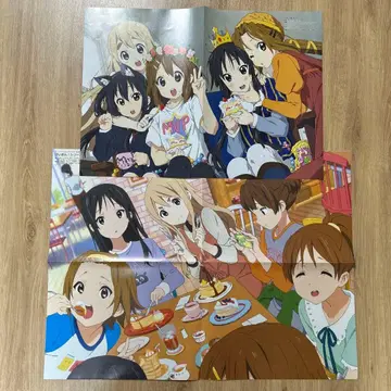 케이온! 핀업 포스터 2장 세트