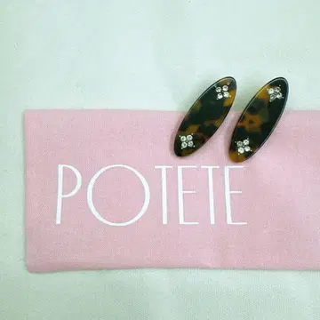 2025 겨울 이세탄 POTETE 헤어 클립 2세트