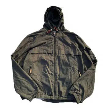 [90s] 에디 바우어 나일론 마운틴 후드티 카키 XL