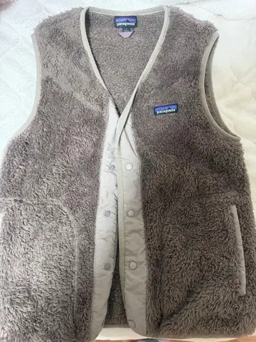 patagonia 플리스 베스트 S 그레이