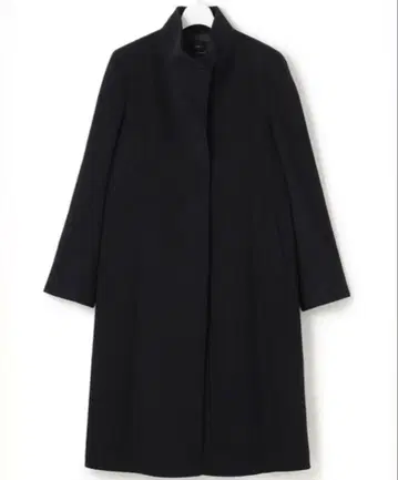 새상품 23구 아우터 울 캐시미어 비버 스탠드 카라 코트