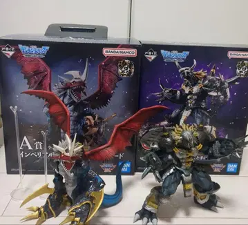 제일복권 디지몬 피규어 2체 세트 박스 있음