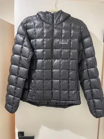 [ 새상품급 ] 몽벨 US EX 라이트 다운 아노락 블랙