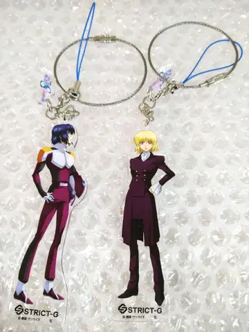 건담 SEED STRICT-G 아크릴 키링 아스란 카가리