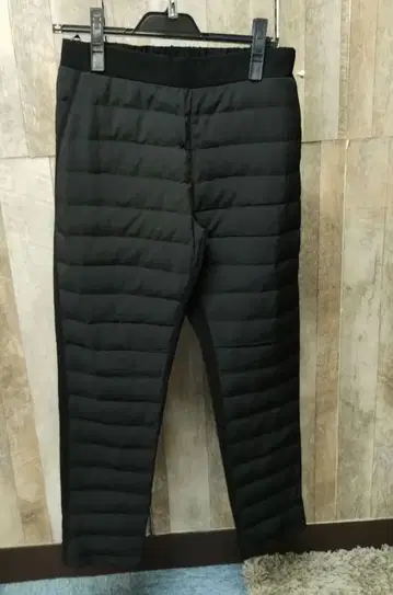 noa-ge 새상품! 따뜻한! 다운 팬츠 블랙 LL
