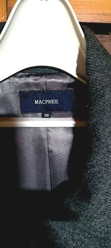 MACPHEE 그레이 코트 38