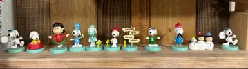 스누피 겨울 피규어 세트