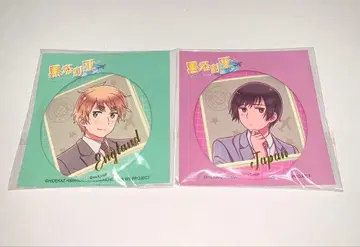 헤타리아 영국 일본 중국 한정판 캔뱃지