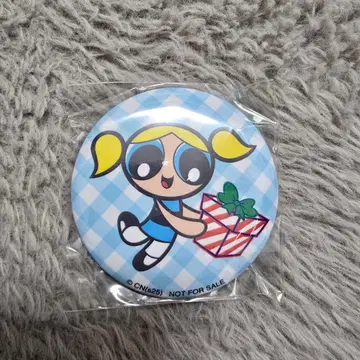 파워퍼프걸스 버블스 캔뱃지