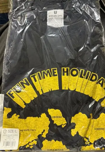 UNISON SQUARE GARDEN FTH 팔대륙 티셔츠 L 사이즈