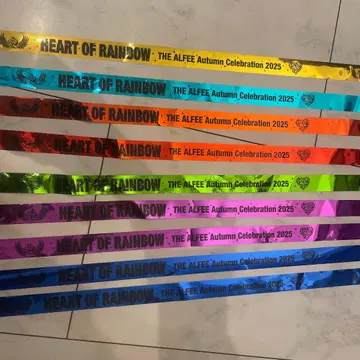 THE ALFEE 은색 테이프 8