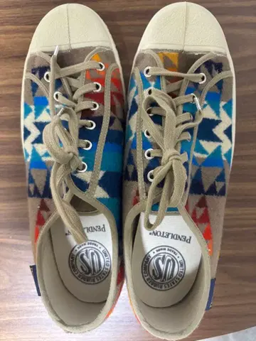Pendleton x us 러버 콜라보 스니커즈
