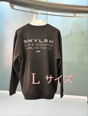 SKYLRK 스카이락 Tokyo pop up 크루넥 [ L 사이즈 ]