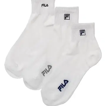 FILA 휠라 삭스 베이직 브랜드 로고 자수 양말 6족 세트