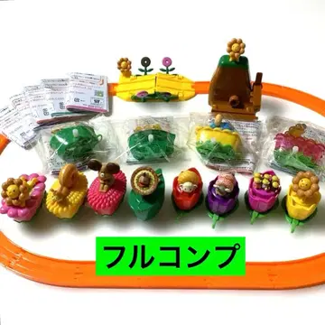 미스터 도넛 폰데 라이온과 친구들 캡슐 프라레일 키즈 세트