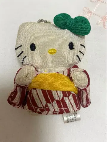 산리오 헬로키티 크레이프 원단 일본풍 패턴 레트로 마스코트