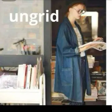 ungrid 데님 자켓 데님 가운 자켓 루즈한 사이즈