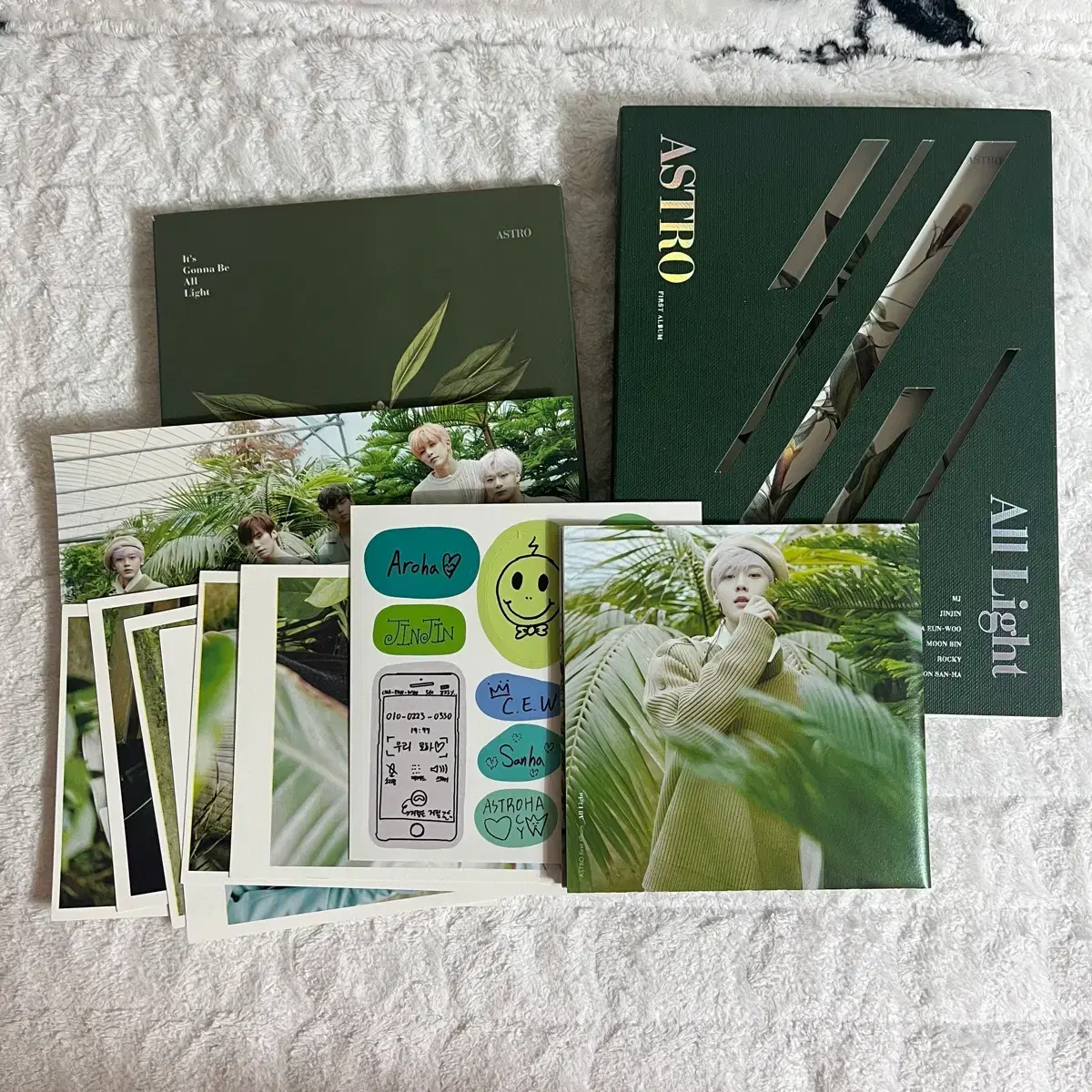 Poca) Astro All Light album / All Light Green version